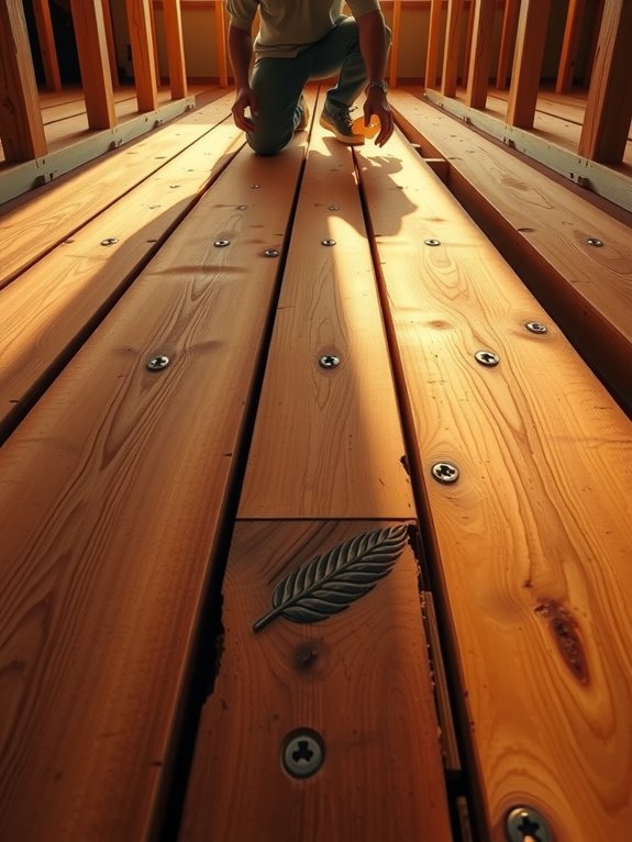 wood choice dictates joist spacing standards